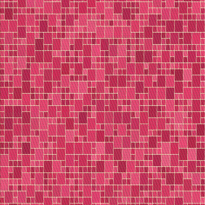 Patterned Crimson Red Rug, pat1860org