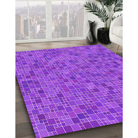 Patterned Purple Rug, pat1860pur