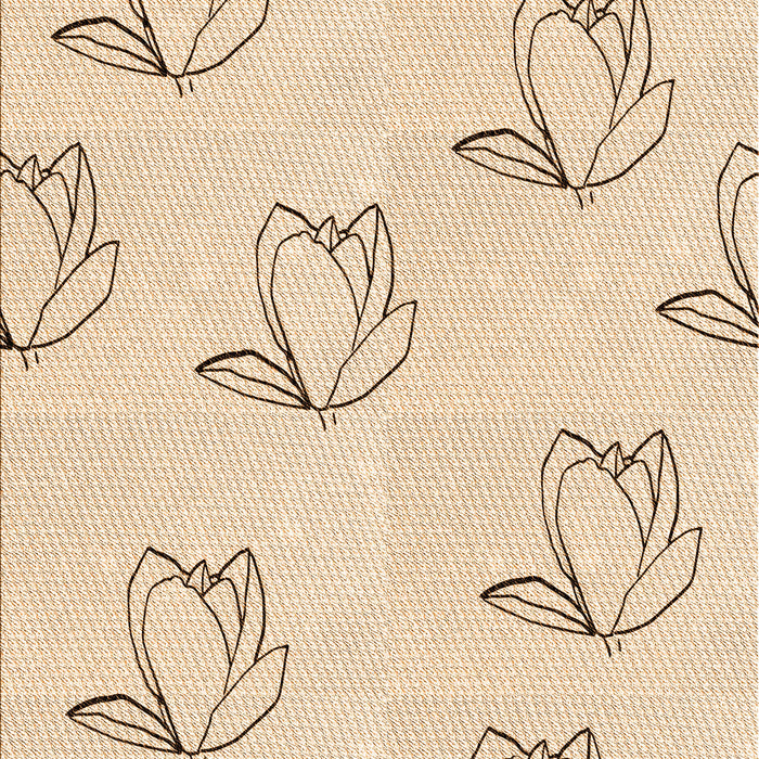 Patterned Moccasin Beige Rug, pat1862org