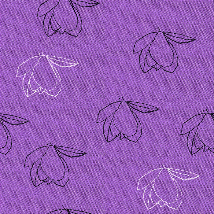 Round Machine Washable Transitional Purple Rug, wshpat1863pur