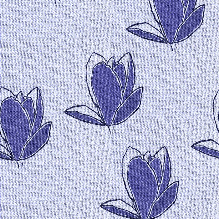 Machine Washable Transitional Lavender Blue Rug, wshpat1864blu