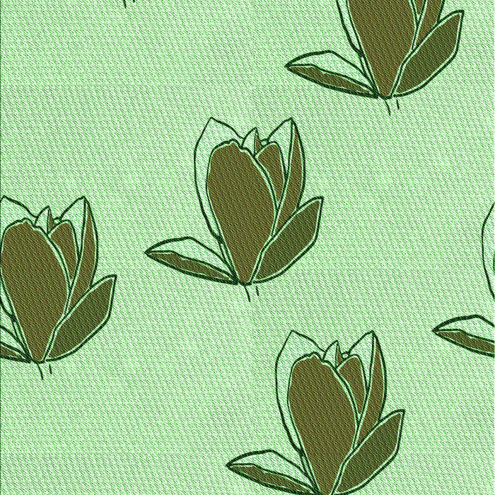 Patterned Green Rug, pat1864grn