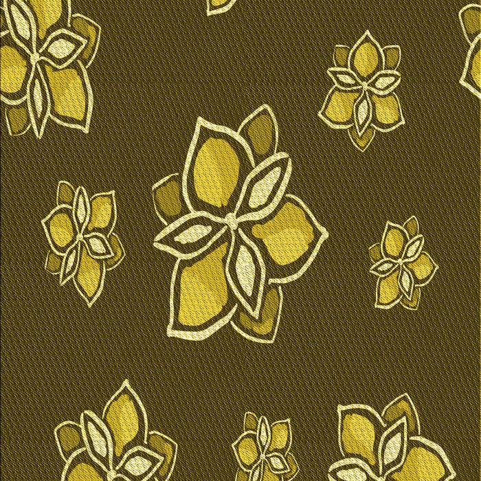 Machine Washable Transitional Bakers Brown Rug, wshpat1865yw