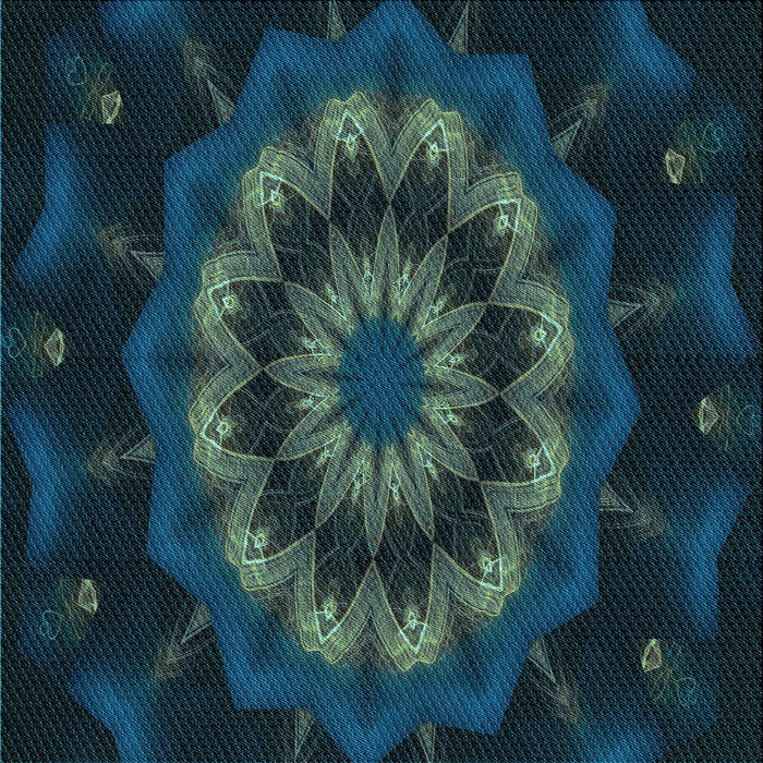 Round Machine Washable Transitional Deep Teal Green Rug, wshpat1866lblu