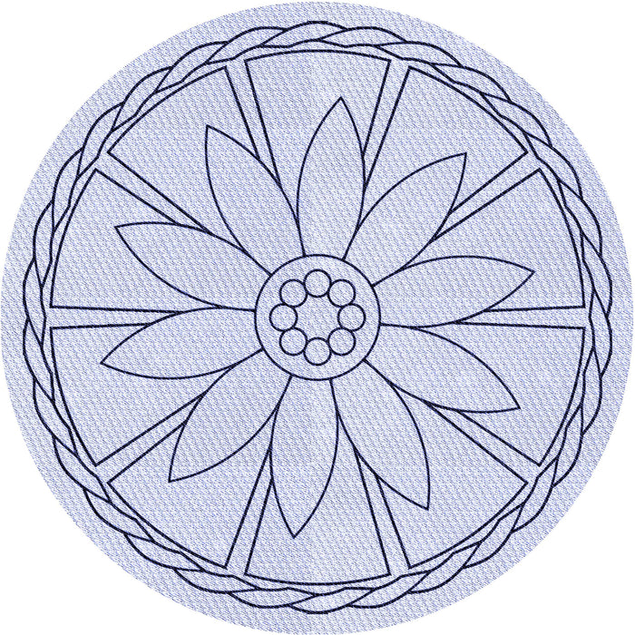 Square Machine Washable Transitional Lavender Blue Rug in a Living Room, wshpat1868blu