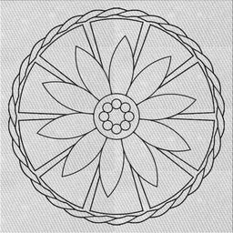 Sideview of Machine Washable Transitional White Smoke Rug, wshpat1868