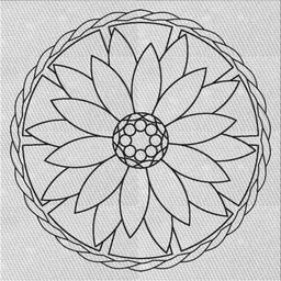 Sideview of Machine Washable Transitional White Smoke Rug, wshpat1869