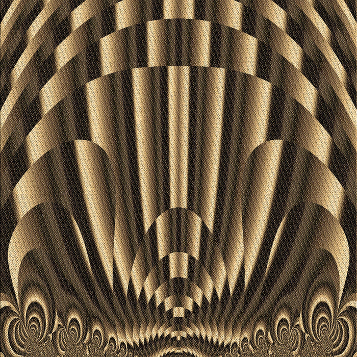 Patterned Bronze Brown Rug, pat187brn