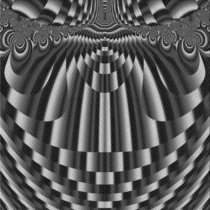 Round Patterned Charcoal Black Rug, pat187gry