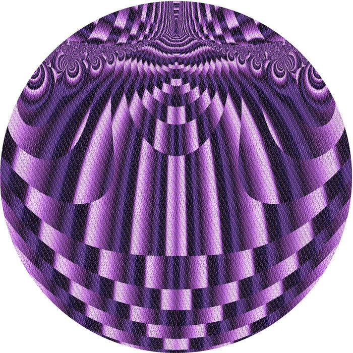 Square Patterned Purple Rug, pat187pur