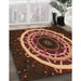 Machine Washable Transitional Red Rug in a Family Room, wshpat1870org