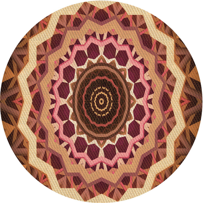 Square Machine Washable Transitional Orange Rug in a Living Room, wshpat1871org