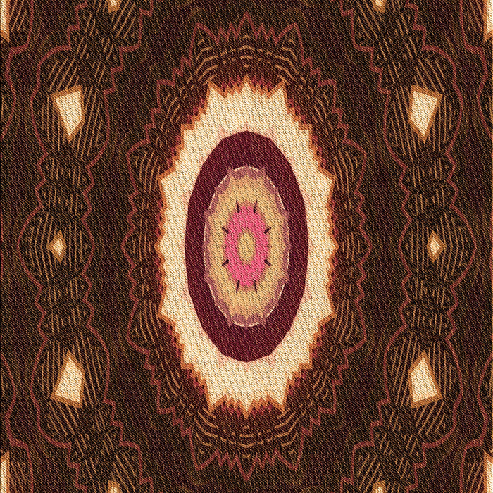 Patterned Red Rug, pat1872org