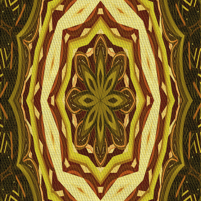 Patterned Red Rug, pat1873yw