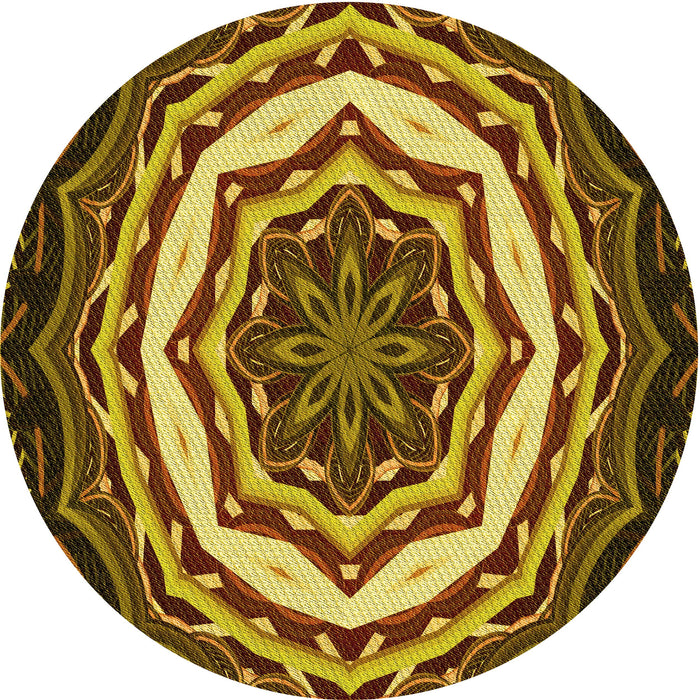 Square Patterned Red Rug, pat1873yw