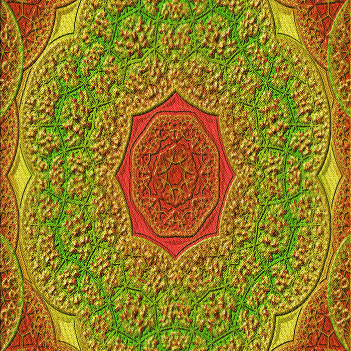 Patterned Mahogany Brown Rug, pat1875yw