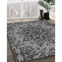Patterned Gray Rug, pat1876gry