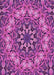 Patterned Medium Violet Red Pink Rug, pat1876pur
