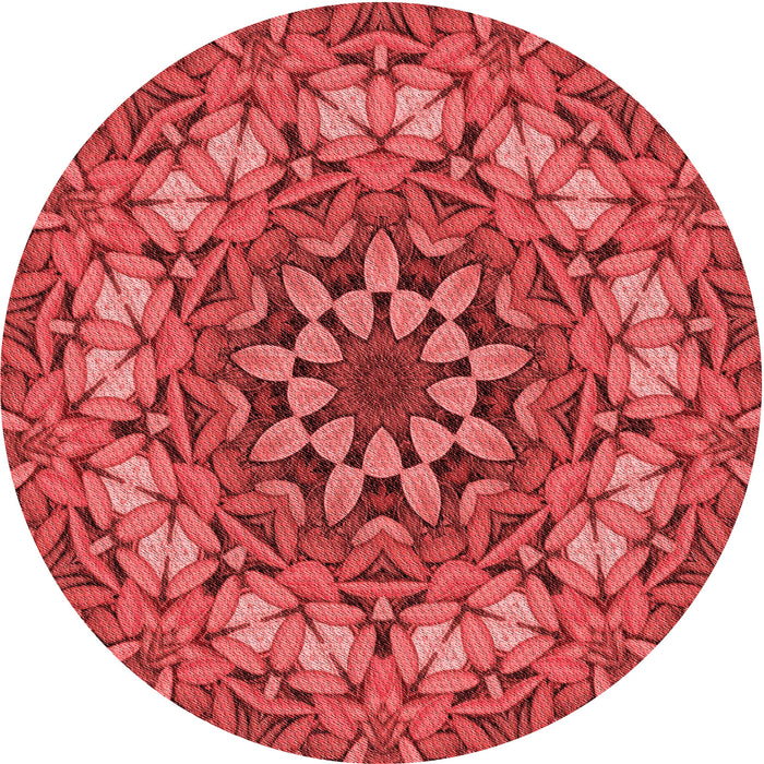 Square Machine Washable Transitional Red Rug in a Living Room, wshpat1876rd