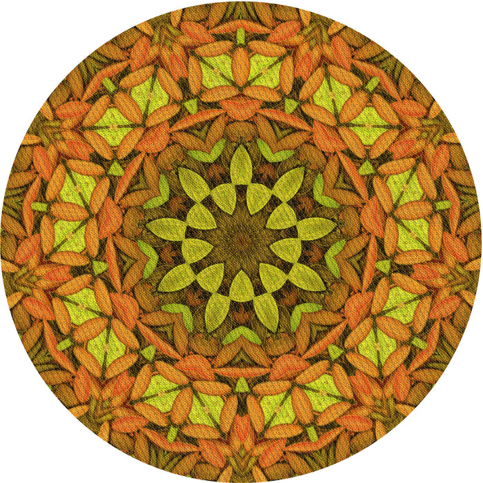 Square Patterned Mahogany Brown Rug, pat1876yw