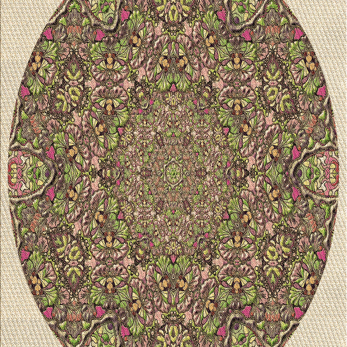 Patterned Sepia Brown Rug, pat1877brn