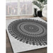 Machine Washable Transitional Silver Gray Rug in a Family Room, wshpat1879gry