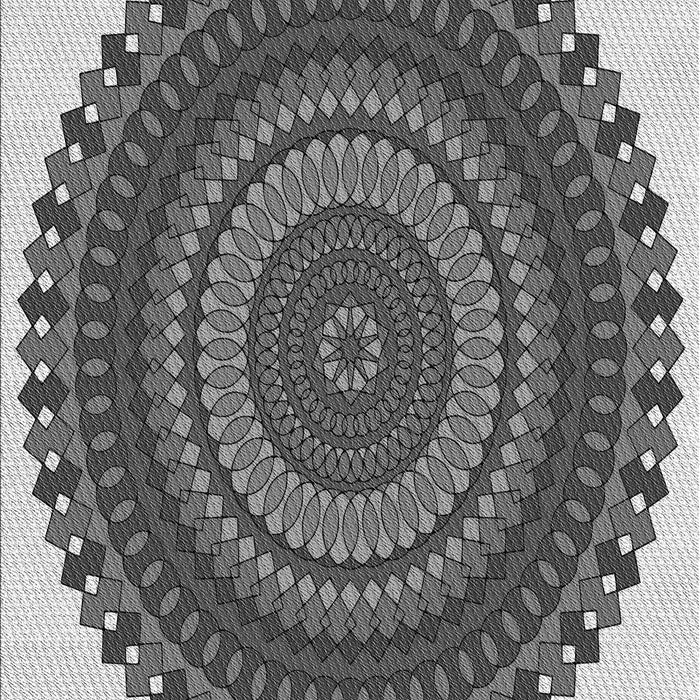 Machine Washable Transitional Silver Gray Rug, wshpat1879gry