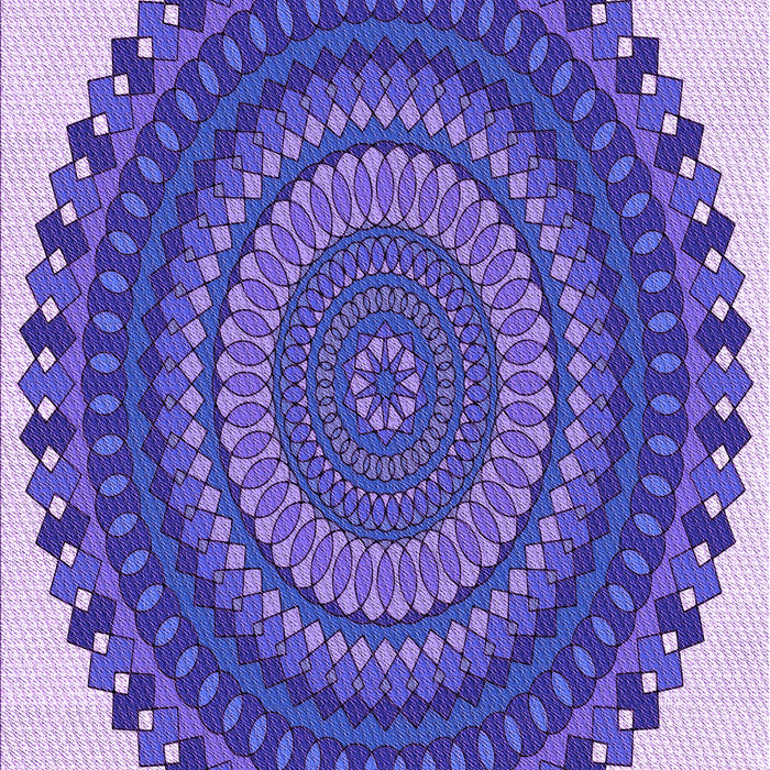 Patterned Amethyst Purple Rug, pat1879pur