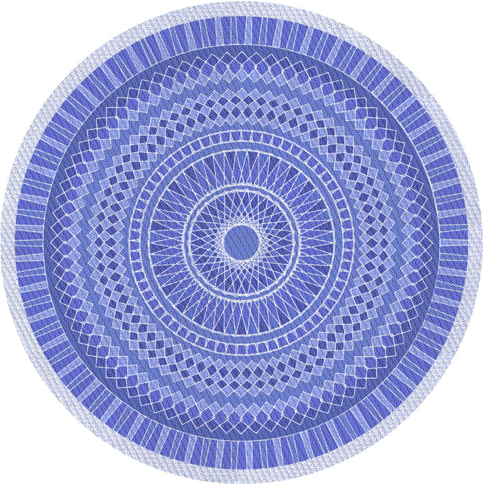 Square Machine Washable Transitional Blue Rug in a Living Room, wshpat1880blu