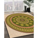 Machine Washable Transitional Yellow Orange Rug in a Family Room, wshpat1881org