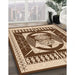 Machine Washable Transitional Red Brown Rug in a Family Room, wshpat1882org