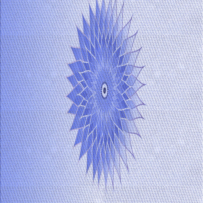 Patterned Sky Blue Rug, pat1883blu