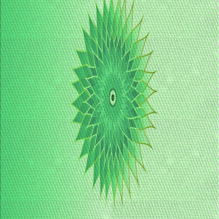 Patterned Jade Green Rug, pat1883grn