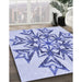 Machine Washable Transitional Blue Rug in a Family Room, wshpat1885blu