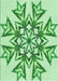 Machine Washable Transitional Light Green Rug, wshpat1885grn