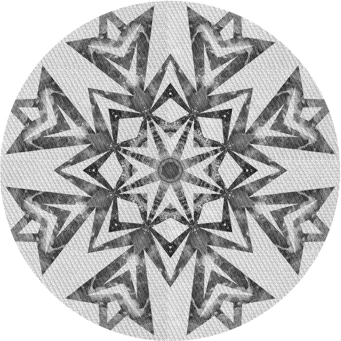 Square Machine Washable Transitional Platinum Gray Rug in a Living Room, wshpat1885gry