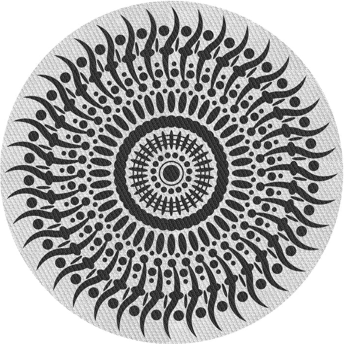 Square Machine Washable Transitional Platinum Gray Rug in a Living Room, wshpat1886gry