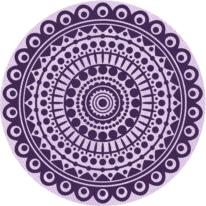 Square Patterned Blossom Pink Rug, pat1888pur