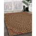 Machine Washable Transitional Orange Rug in a Family Room, wshpat1889org