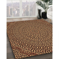 Patterned Orange Rug, pat1889org