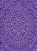 Patterned Purple Rug, pat1889pur