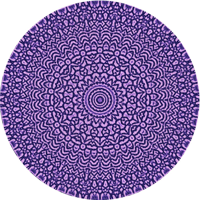 Square Machine Washable Transitional Purple Rug in a Living Room, wshpat1889pur