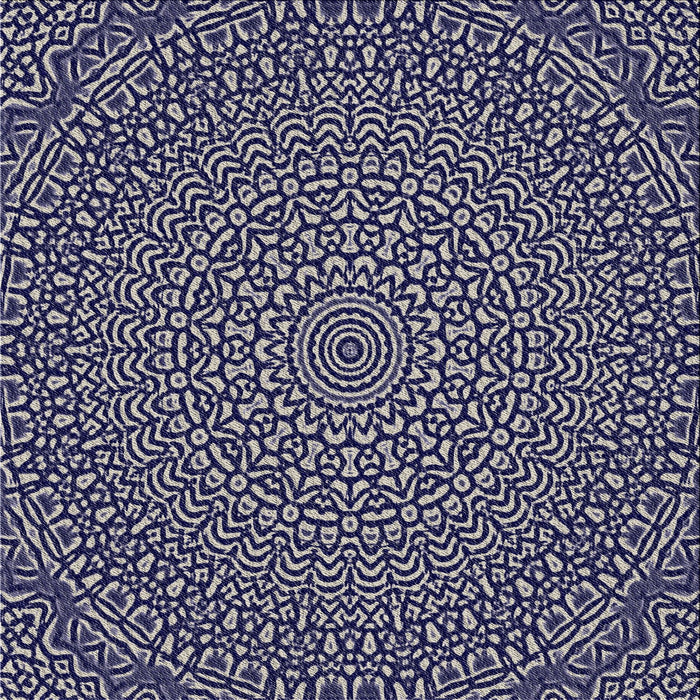 Square Patterned Dark Gray Novelty Rug, pat1889