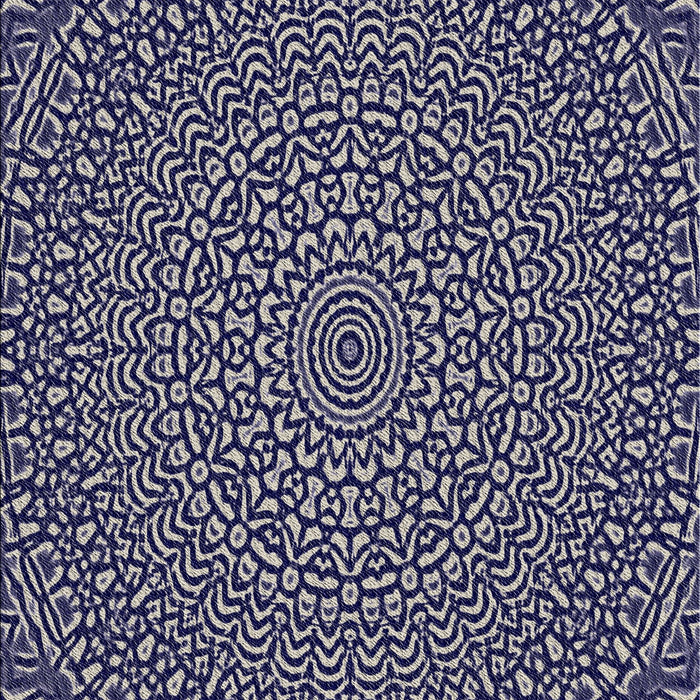 Patterned Dark Gray Novelty Rug, pat1889