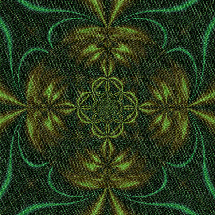 Round Machine Washable Transitional Black Rug, wshpat189grn