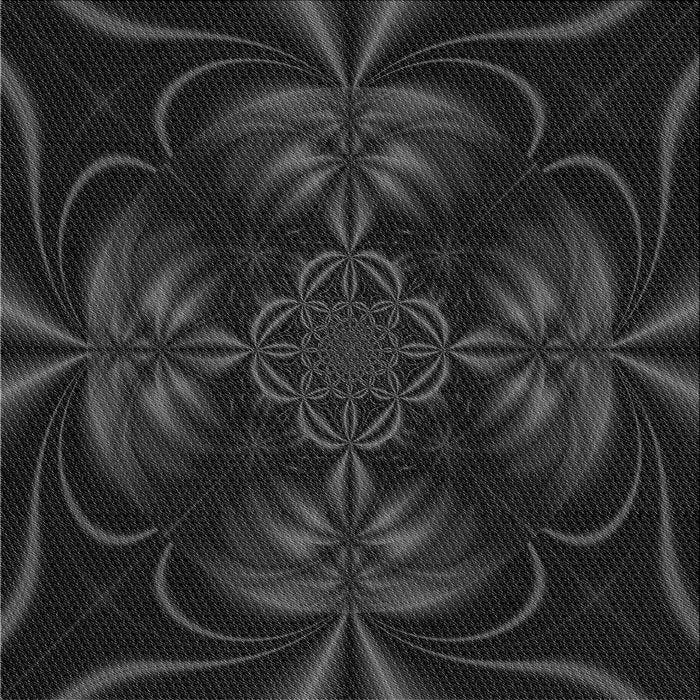 Round Machine Washable Transitional Midnight Gray Rug, wshpat189gry