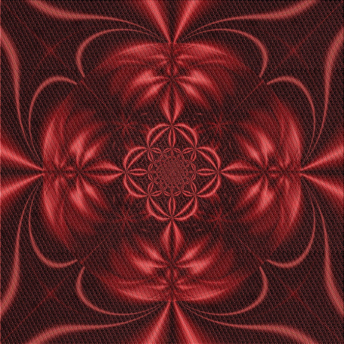 Round Machine Washable Transitional Saffron Red Rug, wshpat189rd