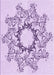Patterned Lilac Purple Rug, pat1892pur