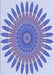 Patterned Periwinkle Purple Rug, pat1893blu