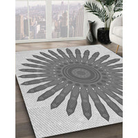 Patterned Gray Rug, pat1893gry